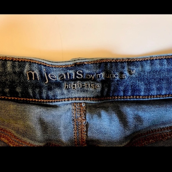 Maurice’s High Rise Light Wash Skinny Jeans Size Large - Picture 7 of 9